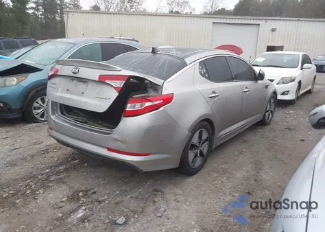 2013 Kia Optima Hybrid Ex from USA, damaged, VIN KNAGM4AD5D5055478